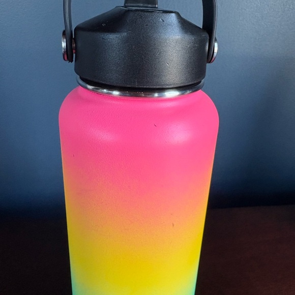 Hydro Flask 32oz Waterbottle - Vibrant Pink, Yellow, Aqua - Picture 6 of 10